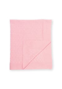KITE - Baby Diamant Decke Rosa Bio-Baumwolle - pink