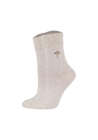 JOOP! - Damen Socken, 2er Pack - Daily Glam Organic GOTS Socks, Baumwoll-Mix, uni - Anthrazitmelange