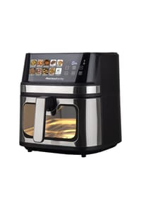 COFI - Melchioni Family GAIA PLUS 8?L Heißluftfritteuse mit Doppelheizung - Schwarz 29,5?×?33,5?×?38?cm