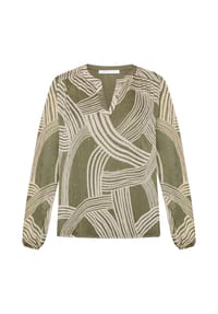 BETTY & CO - Bluse, für Damen - 5813 KHAKI/CREAM