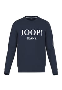JOOP! JEANS - Herren Sweatshirt - JJJ-25Alfred, Sweater, Rundhals, Logo, Baumwolle - Blau