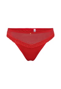 Aubade - String, Spitze, für Damen - 0  DIVA RED