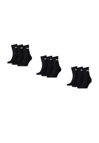 PUMA® - Sportsocken Short Crew 9-Pack - schwarz