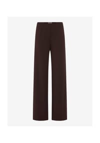 RAPHAELA BY BRAX - Stoffhose Lillyth, Flared-Fit, Dehnbund, für Damen - 52 DARK CHOCOLATE