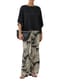 s.Oliver BLACK LABEL Shirtbluse, U-Boot-Ausschnitt, 3/4-Arm, für Damen Bild 4