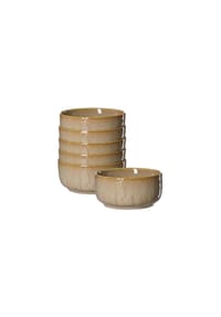 Ritzenhoff & Breker Beilagenschalen Tortosa ø 12 cm 6er Set braun - TORTOSA - braun