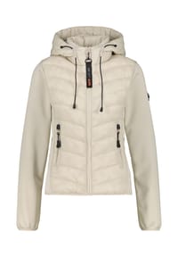 ALIFE AND KICKIN® - ZeliaAK A Hybrid Jacket short - alpine frost