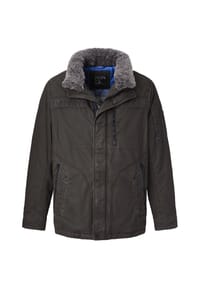 redpoint - Regular-Fit Baumwolljacke KEV - anthra