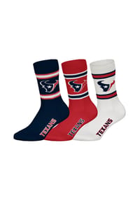 Tradecon - Unisex Socken, 3er Pack - NFL Teams, 3Pack Crew Socks, Football, Logo, Baumwollmischung - Arizona Cardinals