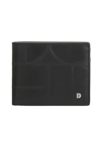 DuDu Up - Up Geldbörse Leder 12.5 cm - black-bright yellow