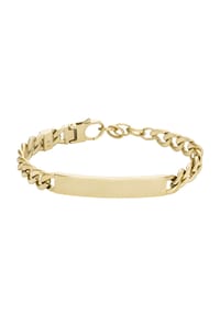 FOSSIL - DREW Herren ID-Armband "JF04465710", Edelstahl - GOLD