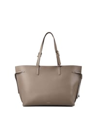 FURLA AVA - Shopper, Leder, für Damen - MUD GRAY+ROSEWOOD