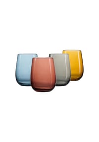 Ritzenhoff & Breker Trinkgläser Palermo 475 ml 4er Set bunt - PALERMO - bunt
