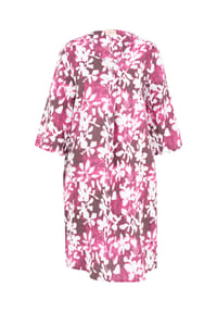CARTOON - Leinenkleid, 3/4-Arm, knielang, für Damen - 1845 CREAM/ROSÉ