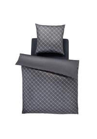 JOOP! - Bettwäsche 2 teilig - Cornflower Gradiant, Comfort-Satin, Baumwolle, Jacquard - Beige