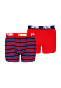 PUMA® - Everyday Pants, 2er-Pack, Logo-Bund, für Kinder - 001 NAVY/BLUE