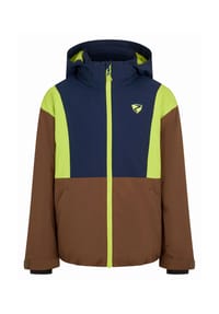 ziener - Skijacke, Stehkragen, für Kinder - 678 D.CHESTNUT RIP