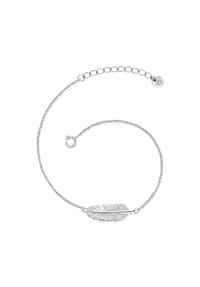 GLANZSTÜCKE MÜNCHEN - Damen Armband aus 925/- Sterling Silber in Silber - silber