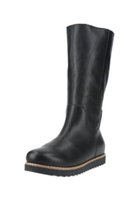 Andrea Conti® - Leder Stiefel - Schwarz/Schwarz