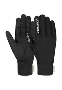reusch - Fingerhandschuhe Karayel WINDSTOPPER® TOUCH-TEC Junior mit winddichter und atmungsaktiver Funktion - 7702 black / silver