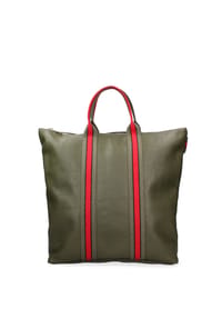 Gave Lux - In einen Rucksack umwandelbare Handtasche - Beige and Blue