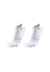 UYN® - Unisex Sneakersocken, 2er Pack - Everyday Low Cut Socks, Logo, einfarbig - Grau