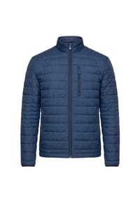 NEW CANADIAN - Steppjacke mit schützendem Stehkragen - grün