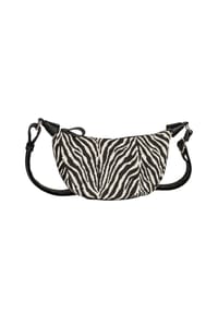 TOM TAILOR LIRIEL ZEBRA - Umhängetasche, Emblem, für Damen - ANIMAL BLACK
