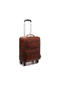 The Chesterfield Brand San Marino - San Marino 4 Rollen Kabinentrolley 47 cm - cognac