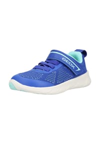 GEOX - Lederimitat/Textil Sneaker - Royal