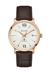 BULOVA SUTTON AUTOMATIK - Herren Armbanduhr 97B225 - GOLD