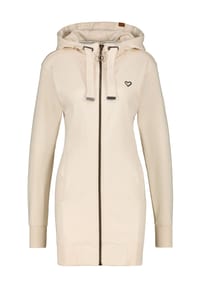 ALIFE AND KICKIN® - JasinaAK A Hooded Sweat Jacket - chalk