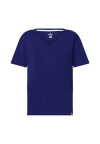 JOCKEY® - Schlafanzug-Oberteil Cotton Stretch, V-Ausschnitt, für Damen - 025 GREY HEATHER