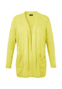 VIA APPIA -DUE- - Strickjacke in unifarbenem Stil - limette