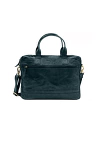 WILD LIFE - Laptoptasche Büffelleder, für Damen und Herren - dunkelblau
