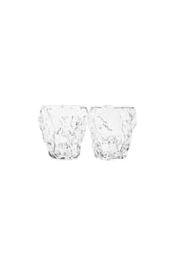 ALMINA® - 2-tlg. Gläser-Set "Fiocchi" 250 ml aus Borosilikatglas ideal - Transparent 2-tlg.