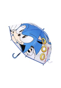 Nintendo - Sonic Regenschirm ? 71 cm Leichter Kuppel-Schirm für Regenwetter - Mehrfarbig 45x45 cm