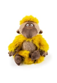 sigikid® - Kuscheltier Affe Banana Ben, BeastsTown ,  für Kinder und Erwachsene - gelb