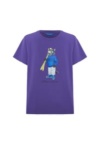 cat e lolette - Lila T-Shirt Skikatze - lila