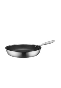 MÄSER Bratpfanne 32 cm, Edelstahl Hestia Keramik - Hestia Keramik - Silber / Schwarz