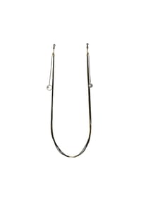 Steuer Modeschmuck - Kette Metall - mehrfarbig