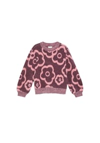 S.Oliver Red Label - Strickpullover, Rundhals, für Kinder - 49X1 LILAC/PINK