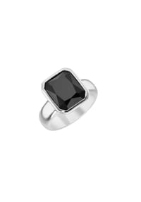 GIORGIO MARTELLO MILANO Ring mit schwarzem Zirkonia, Silber 925 Bild 1