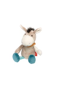 sigikid® - Esel Patchwork Sweety ,  für Babys und Kinder - grau/blau