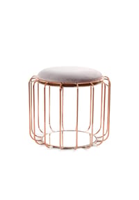 Kayoom - Sitzkissen - Pouf Comfortable 110 Hellviolett - Rosé – Eiche - hellviolett - rosé