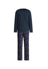 CALIDA - Schlafanzug, Baumwolle, für Herren - 480 SAPHIR BLUE