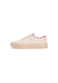 TOMMY HILFIGER - Sneaker, Emblem, für Damen - BEIGE/FUCHSIA
