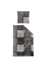 irisette® - Mako-Satin Bettwäsche Set Wave 8672 - 80 natur