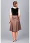 EDELNICE Midi Dirndl Theresie Samt Braun Bild 10