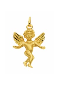 Adelia's - Adelia's Damen Engelanhänger 333 Gold ( 8K ) – Goldanhänger Engel - gold